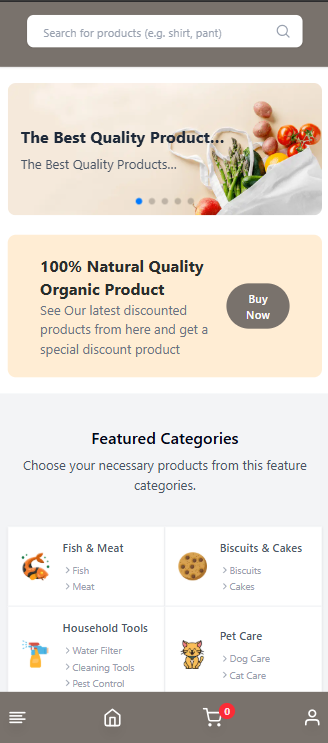 Classic Homepage View