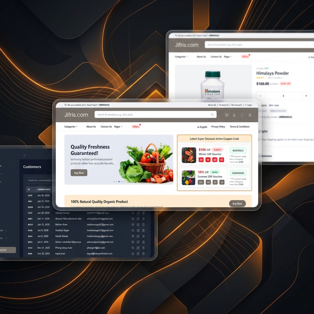 Jifris.com - E-Commerce Platform