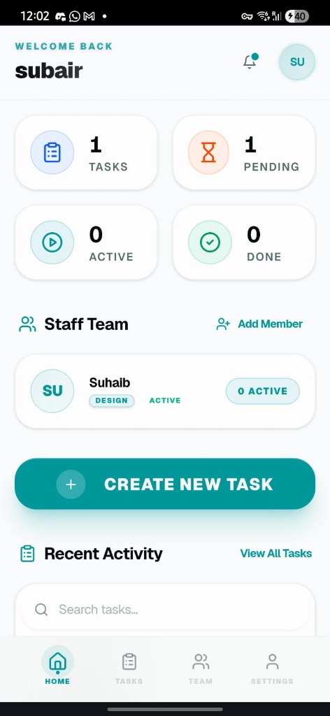 Mobile Dashboard Overview